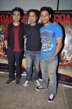 Vir Das, Anand Tiwari, Kunal Khemu at Go Goa Gone promotions in Mumbai on 5th April 2013 (19).JPG